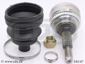 CDX 545/47 jungčių komplektas, kardaninis velenas 
 Ratų pavara -> Sujungimai/komplektas