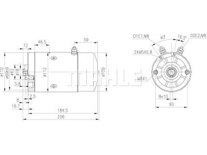 MAHLE ORIGINAL MM 218 elektrovariklis
MCB 20-24