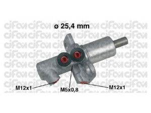 CIFAM 202-458 pagrindinis cilindras, stabdžiai 
 Stabdžių sistema -> Pagrindinis stabdžių cilindras
8E0 611 021, 8E0 611 021, 8E0 611 021