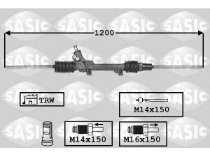 SASIC 7006091 vairo pavara 
 Vairavimas -> Vairo pavara/siurblys
4000V2, 4000V2