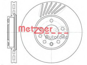 METZGER 6494.10 stabdžių diskas 
 Dviratė transporto priemonės -> Stabdžių sistema -> Stabdžių diskai / priedai
0569056, 0569357, 4800912, 4801628