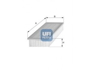 UFI 30.933.00 oro filtras 
 Filtrai -> Oro filtras
1444-A4, 1444-F4, 1444-H5, 1444-T5