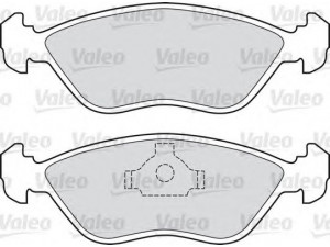 VALEO 598684 stabdžių trinkelių rinkinys, diskinis stabdys 
 Techninės priežiūros dalys -> Papildomas remontas
3344703.8, 33447038