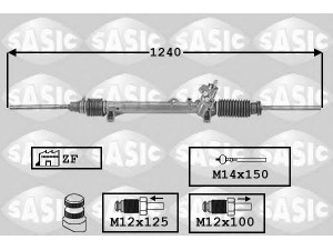 SASIC 7006034 vairo pavara 
 Vairavimas -> Vairo pavara/siurblys
4000R2, 9451030980