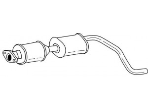 AKS DASIS SG13402 vidurinis duslintuvas
