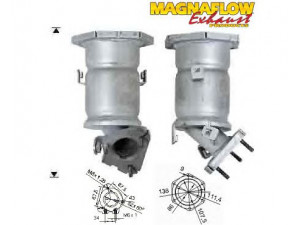 MAGNAFLOW 75603 katalizatoriaus keitiklis 
 Išmetimo sistema -> Katalizatoriaus keitiklis
208A09F610