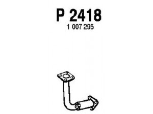 FENNO P2418 išleidimo kolektorius 
 Išmetimo sistema -> Išmetimo vamzdžiai
BM70204, 1007295