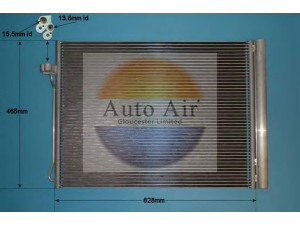 AUTO AIR GLOUCESTER 16-6107 kondensatorius, oro kondicionierius 
 Oro kondicionavimas -> Kondensatorius
64509239992, 64536972553