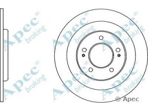 APEC braking DSK3018 stabdžių diskas 
 Dviratė transporto priemonės -> Stabdžių sistema -> Stabdžių diskai / priedai
58411A6200, 58411A6200