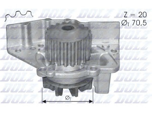 DOLZ C119 vandens siurblys 
 Aušinimo sistema -> Vandens siurblys/tarpiklis -> Vandens siurblys
1201A8, 1741066000, 9627667988