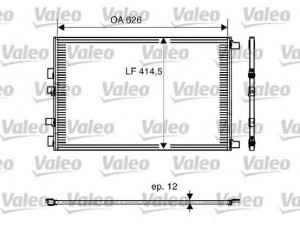 VALEO 818002 kondensatorius, oro kondicionierius 
 Oro kondicionavimas -> Kondensatorius
8200325004