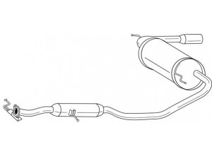 AKS DASIS SG34619 galinis duslintuvas