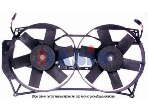 AKS DASIS 188031N ventiliatorius, radiatoriaus 
 Aušinimo sistema -> Oro aušinimas
7700753303, 7700773856, 7701029940