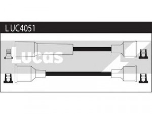 LUCAS ELECTRICAL LUC4051 uždegimo laido komplektas
T134H