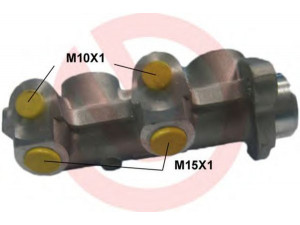 BREMBO M 59 033 pagrindinis cilindras, stabdžiai 
 Stabdžių sistema -> Pagrindinis stabdžių cilindras
558195, 3488711, 27210007023, 0986480113