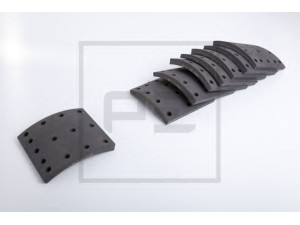 PE Automotive 086.173-00A stabdžių antdėklo rinkinys, būgninis stabdys 
 Techninės priežiūros dalys -> Papildomas remontas
003095177, 003095187, 03095177