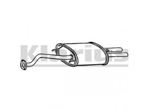 KLARIUS 230430 galinis duslintuvas 
 Išmetimo sistema -> Duslintuvas
GEX33505, GEX33505, GEX33505, GEX33505