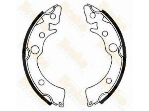 Brake ENGINEERING SH2210 stabdžių trinkelių komplektas 
 Techninės priežiūros dalys -> Papildomas remontas
43153SB2003, 43153SB2601, 43153SB2602