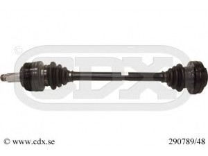 CDX 290789/48 kardaninis velenas 
 Ratų pavara -> Kardaninis velenas
33211229235, 33211229666