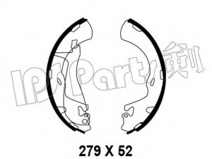IPS Parts IBL-4H02 stabdžių trinkelė 
 Stabdžių sistema -> Būgninis stabdys -> Stabdžių įdėklas/ trinkelė
58305-4AA00