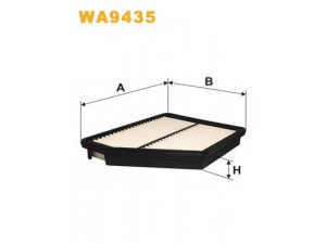 WIX FILTERS WA9435 oro filtras 
 Techninės priežiūros dalys -> Techninės priežiūros intervalai
2811317500
