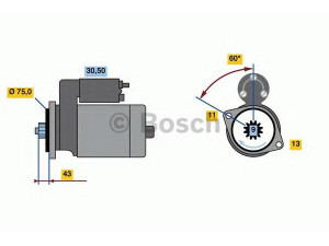 BOSCH 0 986 018 601 starteris 
 Elektros įranga -> Starterio sistema -> Starteris
31200-P45-G01, 31200-P45-G11, 31200-P45-S01