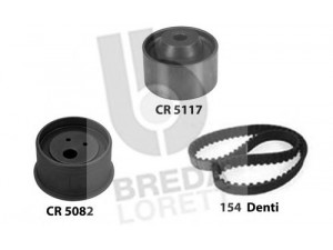 BREDA  LORETT KCD0675 paskirstymo diržo komplektas 
 Techninės priežiūros dalys -> Papildomas remontas
MD156604, MD169592, 274550, 30873954