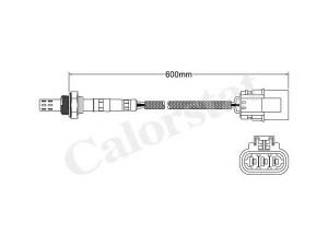 CALORSTAT by Vernet LS130009 lambda jutiklis 
 Variklis -> Variklio elektra
22690-09P00, 22690-10Y01, 22690-28F60