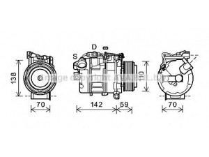 AVA QUALITY COOLING BWK418 kompresorius, oro kondicionierius 
 Oro kondicionavimas -> Kompresorius/dalys
64529165808