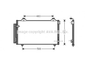 AVA QUALITY COOLING TO5431D kondensatorius, oro kondicionierius 
 Oro kondicionavimas -> Kondensatorius
884500F100