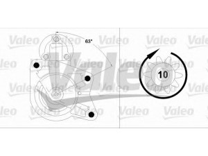 VALEO 458202 starteris 
 Elektros įranga -> Starterio sistema -> Starteris
1008816, 1654766, 5028541, 6597817
