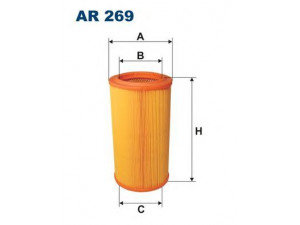 FILTRON AR269 oro filtras 
 Techninės priežiūros dalys -> Techninės priežiūros intervalai
PC1021, EL2291