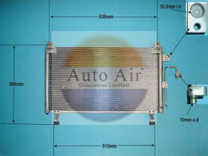 AUTO AIR GLOUCESTER 16-1988 kondensatorius, oro kondicionierius 
 Oro kondicionavimas -> Kondensatorius
8980711180
