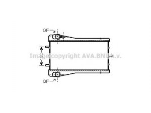 AVA QUALITY COOLING PR2043 radiatorius, variklio aušinimas 
 Aušinimo sistema -> Radiatorius/alyvos aušintuvas -> Radiatorius/dalys
99610604370, 99610604371, 99610613171