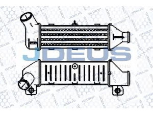 JDEUS 825B16 tarpinis suslėgto oro aušintuvas, kompresorius 
 Variklis -> Oro tiekimas -> Įkrovos agregatas (turbo/superįkrova) -> Tarpinis suslėgto oro aušintuvas
6K0145805
