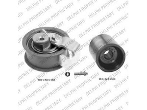 DELPHI KDB342 paskirstymo diržo komplektas 
 Techninės priežiūros dalys -> Papildomas remontas
038198119, 038198119, 038198119