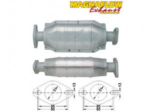 MAGNAFLOW 85406 katalizatoriaus keitiklis 
 Išmetimo sistema -> Katalizatoriaus keitiklis
MD163804
