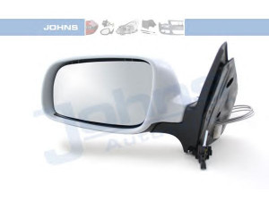 JOHNS 95 39 37-15 išorinis veidrodėlis 
 Kėbulas -> Langai/veidrodėliai -> Veidrodėlis
1J1 857 507, 1J1 857 507 01C