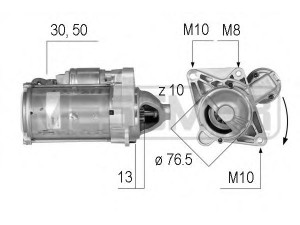 MESSMER 220587 starteris 
 Elektros įranga -> Starterio sistema -> Starteris
M001T80681, M1T80681, 23300-00Q0D