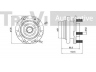 TREVI AUTOMOTIVE WB2253 rato guolio komplektas 
 Ašies montavimas/vairavimo mechanizmas/ratai -> Rato stebulė/montavimas -> Rato guolis
40202CG110