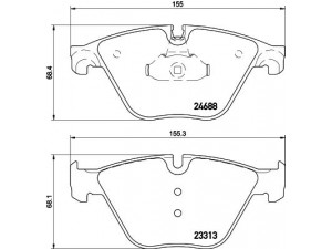 HELLA PAGID 8DB 355 015-261 stabdžių trinkelių rinkinys, diskinis stabdys 
 Techninės priežiūros dalys -> Papildomas remontas
34116775314, 34116798190, 34116850885