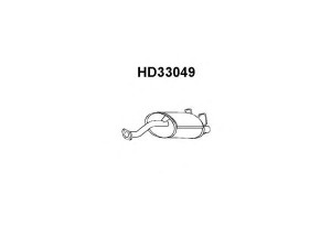 VENEPORTE HD33049 galinis duslintuvas 
 Išmetimo sistema -> Duslintuvas
18030S03E10, 18031SR3506, 18307SR3J41