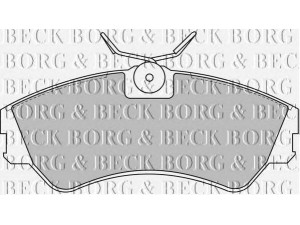 BORG & BECK BBP1316 stabdžių trinkelių rinkinys, diskinis stabdys 
 Techninės priežiūros dalys -> Papildomas remontas
701698151, 701698151C, 701698151