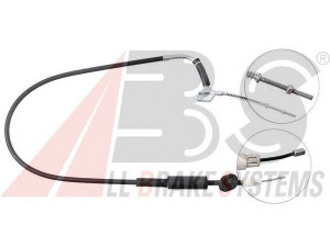 A.B.S. K19791 trosas, stovėjimo stabdys 
 Stabdžių sistema -> Valdymo svirtys/trosai
169 420 09 85, 169 420 09 85/28