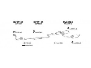 VENEPORTE 050036 išmetimo sistema 
 Išmetimo sistema -> Išmetimo sistema, visa
