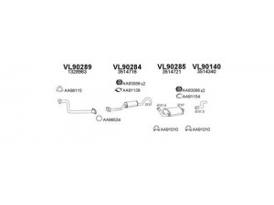 VENEPORTE 900154 išmetimo sistema