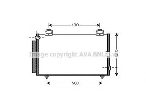 AVA QUALITY COOLING TOA5594 kondensatorius, oro kondicionierius