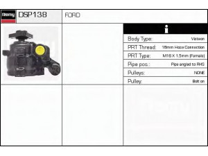 DELCO REMY DSP138 hidraulinis siurblys, vairo sistema 
 Vairavimas -> Vairo pavara/siurblys
3751949, 4032437, 4176204,, F6RC3A674EA