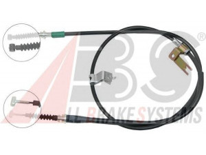 A.B.S. K14658 trosas, stovėjimo stabdys 
 Stabdžių sistema -> Valdymo svirtys/trosai
GE7C-44-410B, GE7C-44-410C, GE7C-44-410D