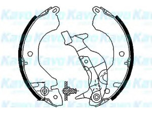 KAVO PARTS BS-6404 stabdžių trinkelių komplektas 
 Techninės priežiūros dalys -> Papildomas remontas
MB366443, MB366443Y, MB366444, MB366444Y